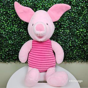 Disney Store Winnie the Pooh Piglet 26" Large Soft Plush Toy